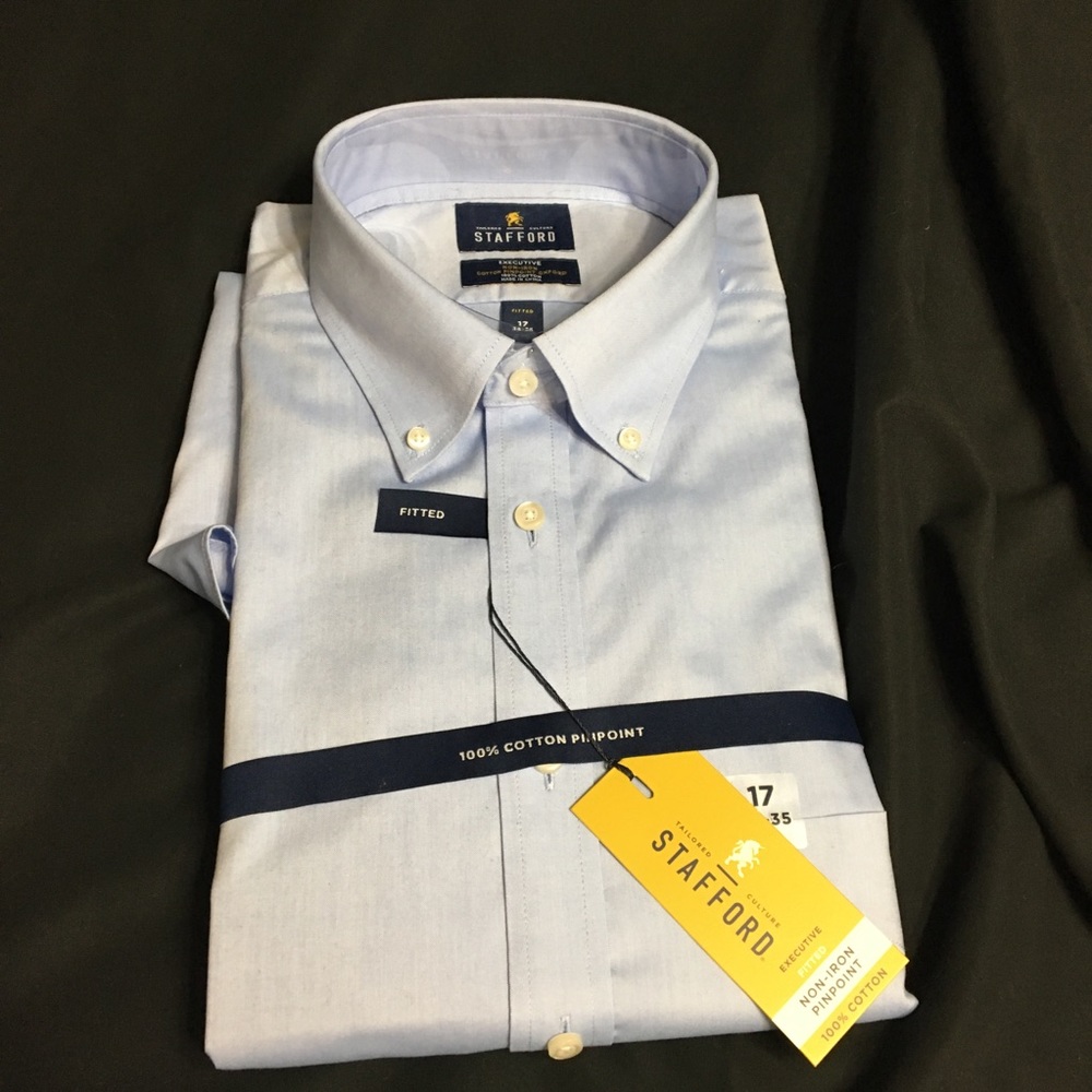 Blue dress shirt Button down
